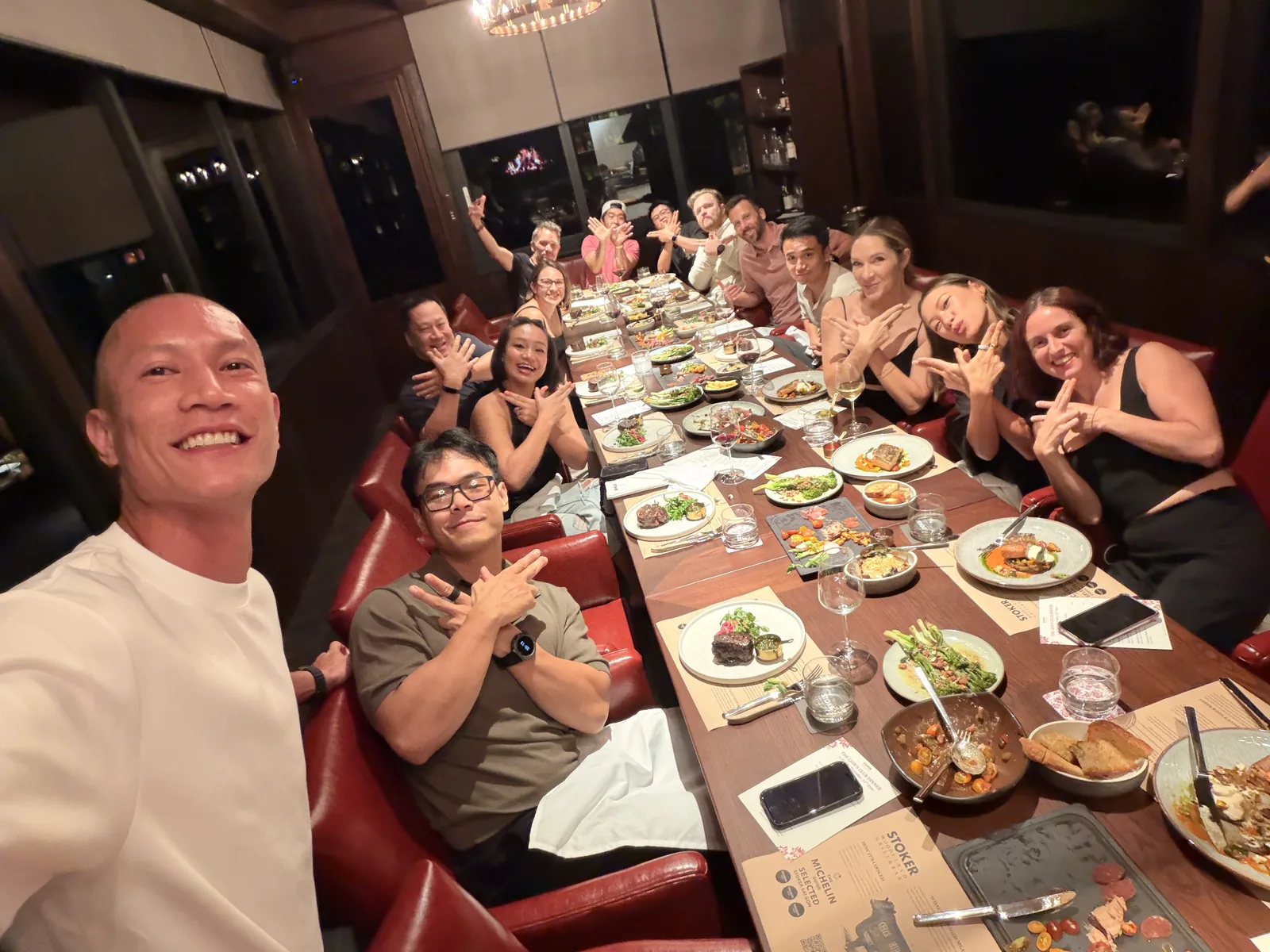 Lion's Council Night: Lions share dinner and drinks at the end of a 12-week block