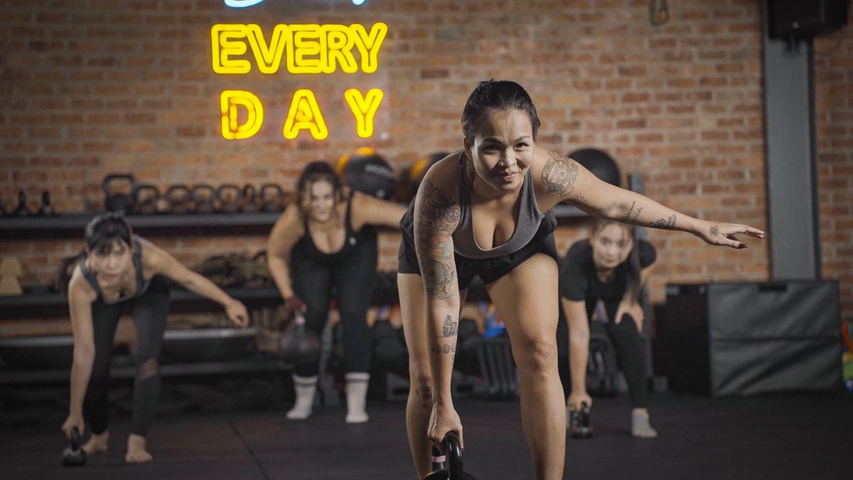 The tribe training together