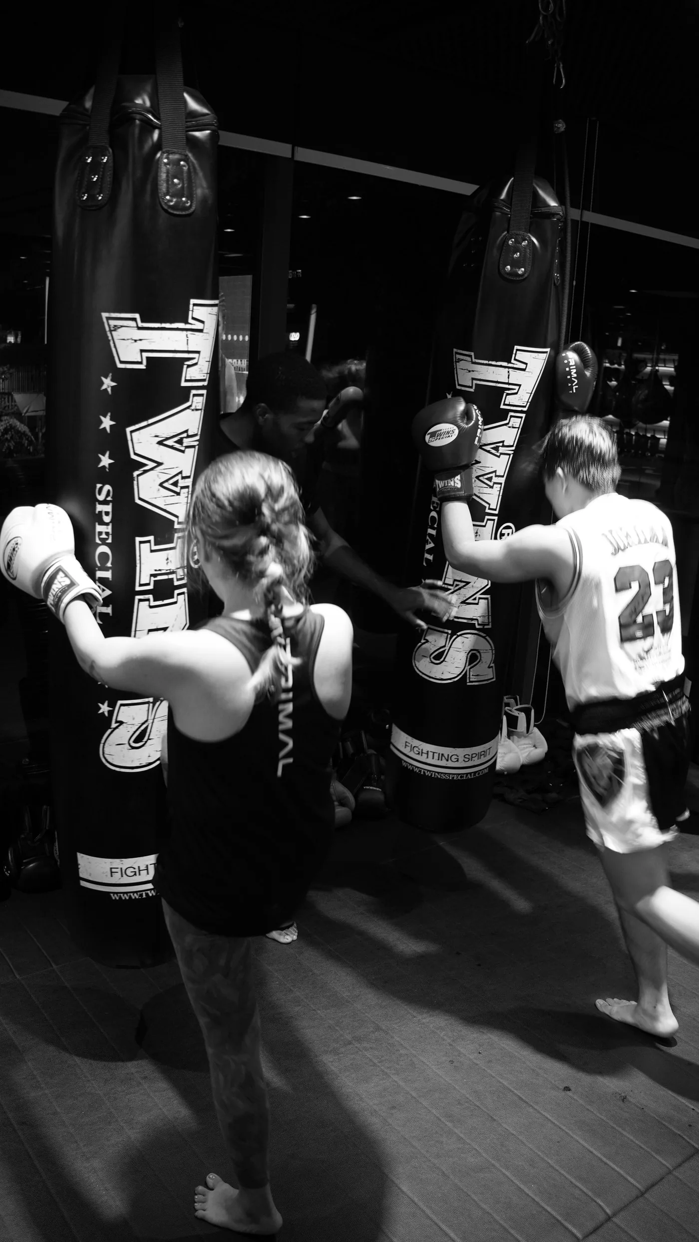 Training on the Strength floor
